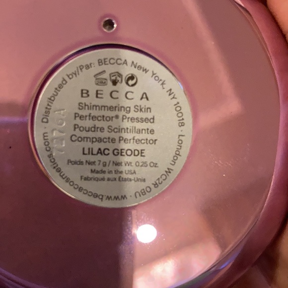 ☘️HP☘️ BECCA’s Shimmering Skin Perfector Pressed Lilac Geode - Picture 13 of 16